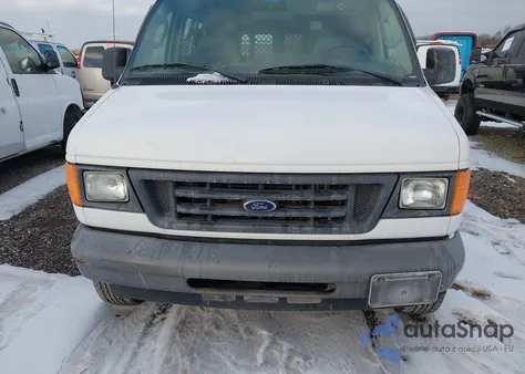 2007 Ford E-150 Commercial/Recreational z USA, uszkodzony, nr VIN 1FTNE14W67DB45252